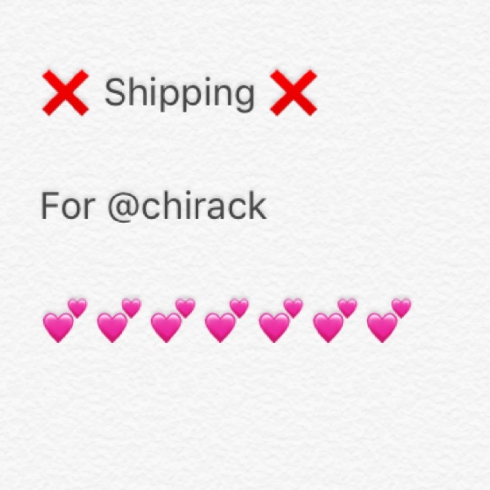 Shipping only